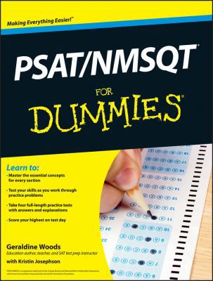 PSAT/NMSQT For Dummies [Large Print] 1118424298 Book Cover