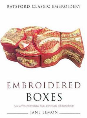 Embroidered Boxes (Batsford Classic Embroidery) 0713488042 Book Cover