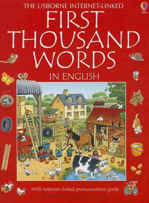 First Thousand Words in English 0794533949 Book Cover