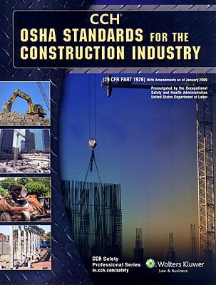 OSHA Standards for the Construction Industry As... 0808020331 Book Cover