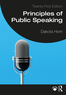 Principles of Public Speaking 1032537639 Book Cover
