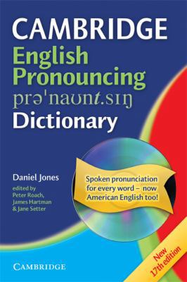 Cambridge English Pronouncing Dictionary Paperb... 0521680875 Book Cover