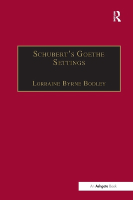 Schubert's Goethe Settings 1138256560 Book Cover