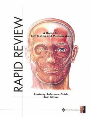 Rapid Review: Anatomy Reference Guide 1587799316 Book Cover