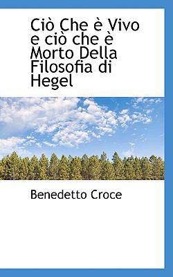 CI Che Vivo E CI Che Morto Della Filosofia Di H... 1110014929 Book Cover