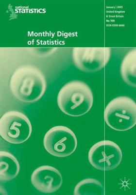 Monthly Digest of Statistics Vol 714 June 2005 1403991111 Book Cover