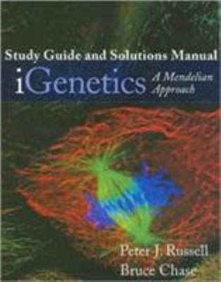 iGenetics Study Guide and Solutions Manual: A M... 0805346759 Book Cover