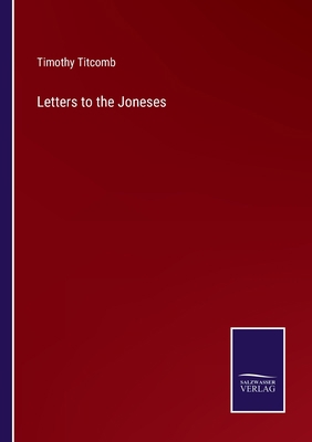 Letters to the Joneses 3375001045 Book Cover