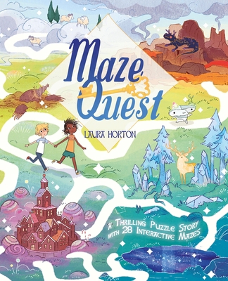 Maze Quest: A Thrilling Puzzle Story with 28 In... 1398807389 Book Cover