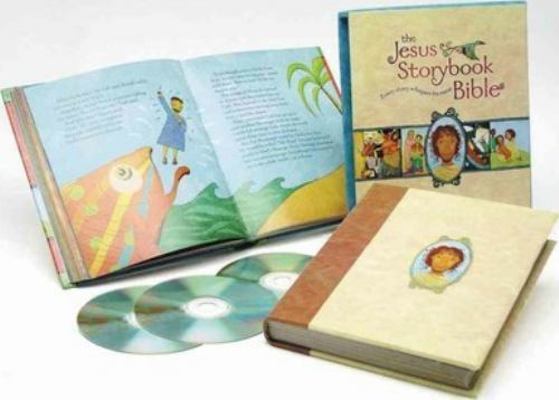 The Jesus Storybook Bible Deluxe Edition: With ... 0310748844 Book Cover