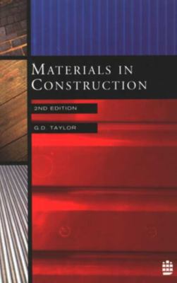 Materials in Construction (2nd Edition) 0582214319 Book Cover