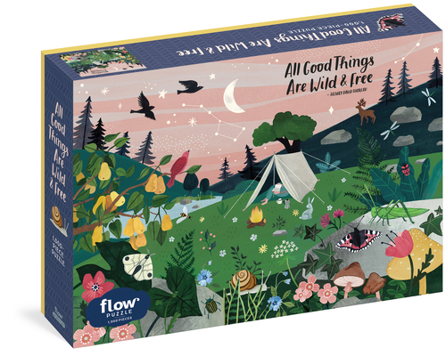 Game Workman Publishing All Good Things are Wild and Free 1,000-Piece Puzzle (Flow) Book