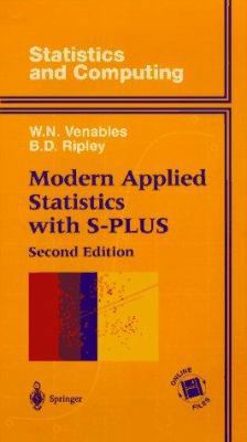 Modern Applied Statistics with S-Plus 0387982140 Book Cover
