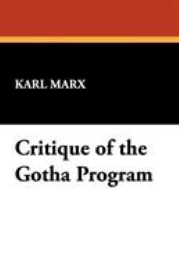 Critique of the Gotha Program 1434463095 Book Cover