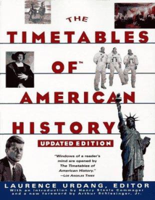 The Timetables of American History 068481420X Book Cover