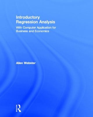 Introductory Regression Analysis: with Computer... 041589932X Book Cover