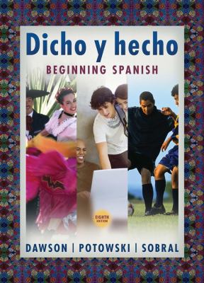 Dicho y Hecho: Beginning Spanish [Spanish] 0471761079 Book Cover