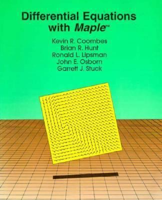 Differential Equations with Maple 0471108758 Book Cover