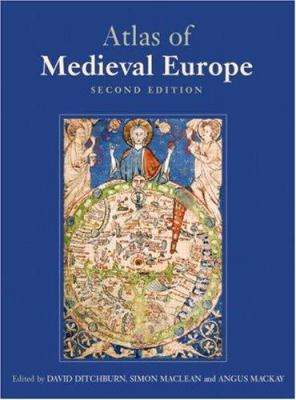 Atlas of Medieval Europe 0415344549 Book Cover