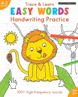 Easy Words: Handwriting Practice B09KN2PQZL Book Cover