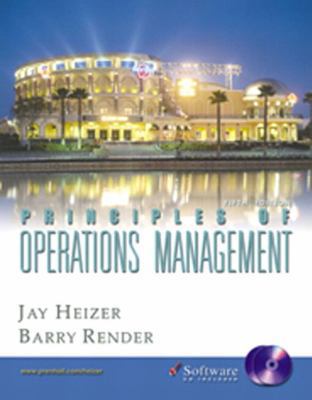 Principles of Operations Management 0131406396 Book Cover