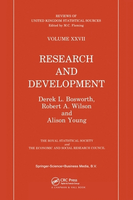 Research and Development Statistics 0412356406 Book Cover