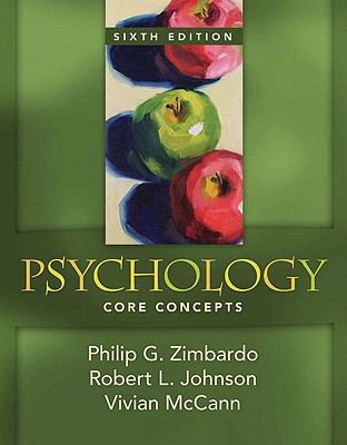 Psychology: Core Concepts (6th Edition) 0205547885 Book Cover