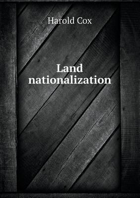 Land Nationalization 5518474997 Book Cover