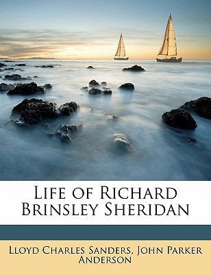 Life of Richard Brinsley Sheridan 1171853114 Book Cover