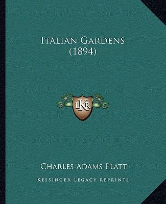 Italian Gardens (1894) 116416273X Book Cover