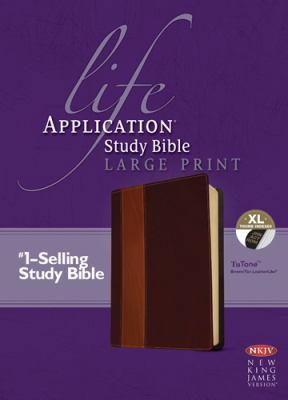 Life Application Study Bible-NKJV-Large Print [Large Print] 1414378971 Book Cover