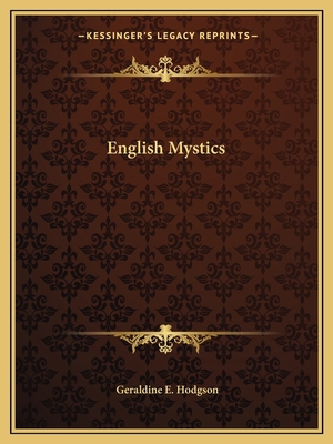 English Mystics 1162611871 Book Cover