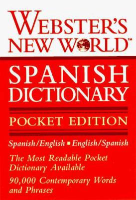 Webster's New World Spanish Dictionary 0028614143 Book Cover