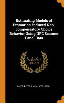 Estimating Models of Promotion-induced Non-comp... 0343108283 Book Cover