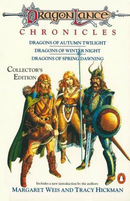 Dragonlance Chronicles: "Dragons of Autumn Twil... 0140115404 Book Cover