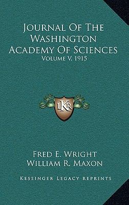 Journal of the Washington Academy of Sciences: ... 1163516384 Book Cover