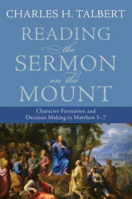 Reading the Sermon on the Mount: Character Form... B00266RTPK Book Cover