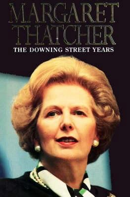 The Downing Street Years 0006383211 Book Cover
