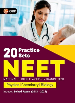 NEET 2022 - 20 Practice Sets (Includes Solved P... 9391061729 Book Cover