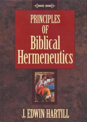 Principles of Biblical Hermeneutics 0310259002 Book Cover