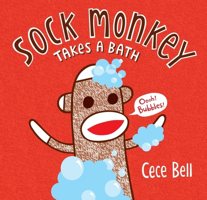 Sock Monkey Takes a Bath 0763677590 Book Cover