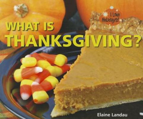 What Is Thanksgiving? 1598452940 Book Cover