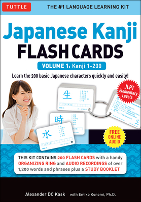 Japanese Kanji Flash Cards Kit Volume 1: Kanji ... 4805311746 Book Cover