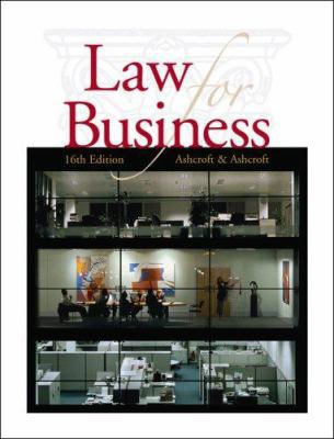 Cengage Advantage Books: Law for Business 0324381573 Book Cover