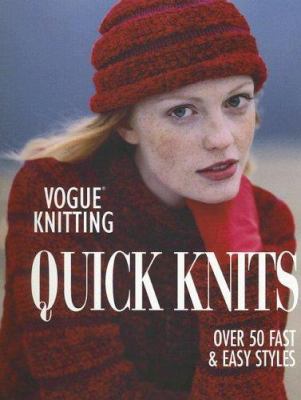 Vogue Knitting Quick Knits 1931543879 Book Cover