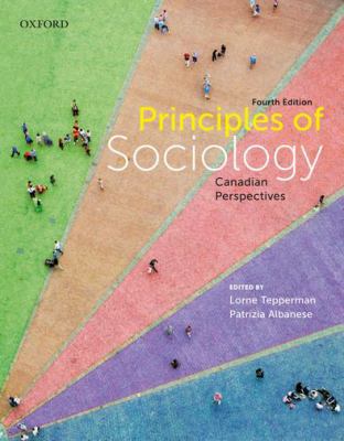 Principles of Sociology: Canadian Perspectives 0199023735 Book Cover