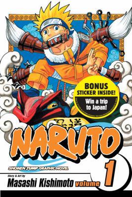 Naruto, Volume 1 [With Bonus Sticker] 1421526530 Book Cover