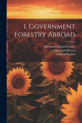 1. Government Forestry Abroad 1022164368 Book Cover