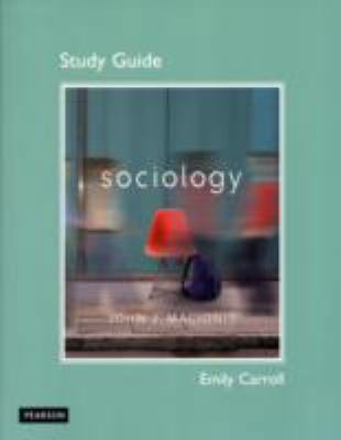 Study Guide for Sociology 020511699X Book Cover