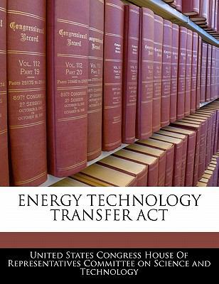 Energy Technology Transfer ACT 1240618239 Book Cover